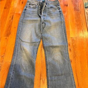 MOTHER Bootcut Jeans in Classic Blue